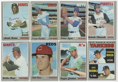 1970 Topps Baseball Complete Set (720)